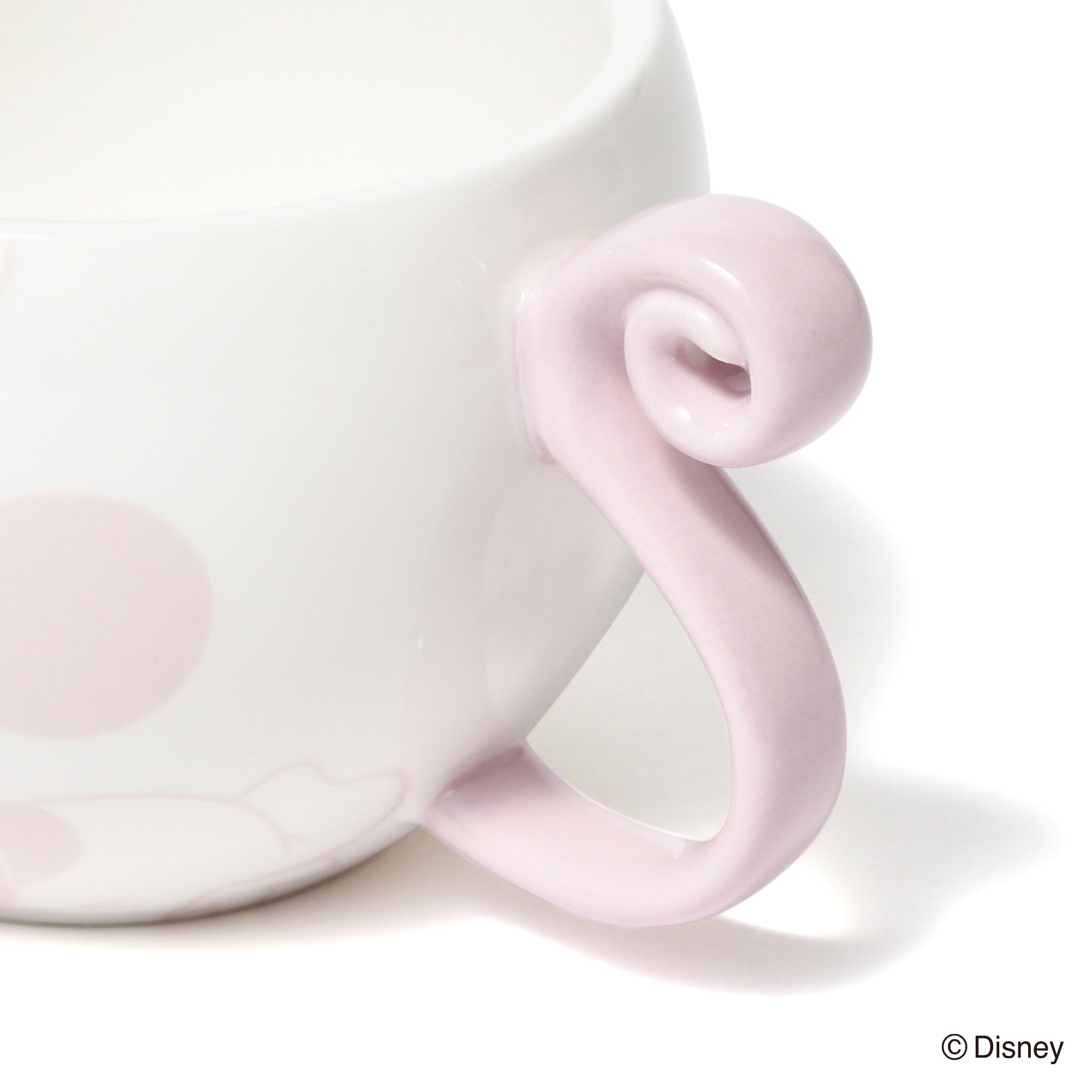 DISNEY PAIR MUG MOTIF PINK x GRAY