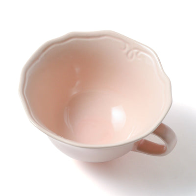 ORNAMENT SOUP CUP SMALL LIGHT PINK