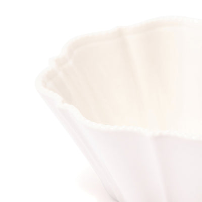 BLANCHE BOWL SMALL WAVE  WHITE
