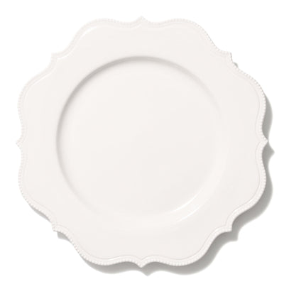 Blanche Plate Large Wave  White