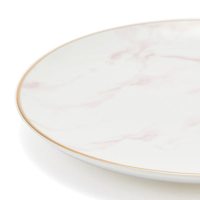 Marble Plate Medium Pink