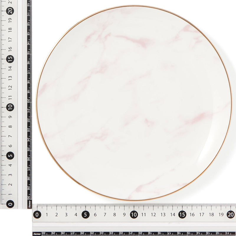 Marble Plate Medium Pink