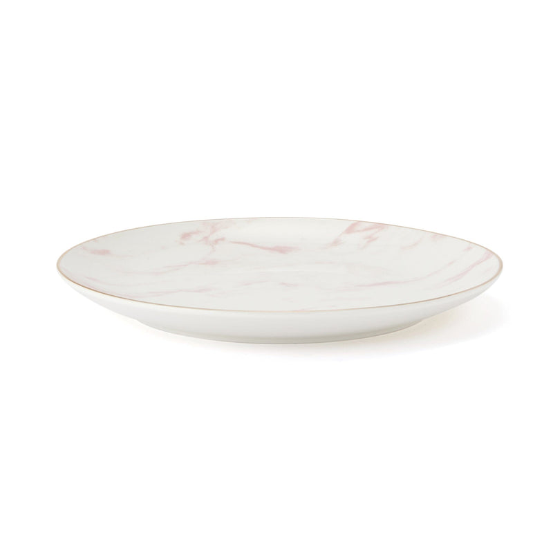 MARBLE PLATE LARGE PINK