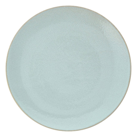 MINOYAKI IRODORI PLATE LARGE LIGHT BLUE