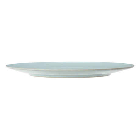 MINOYAKI IRODORI PLATE LARGE LIGHT BLUE