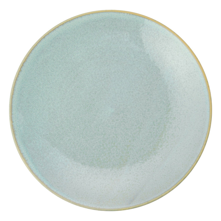 MINOYAKI IRODORI PLATE MEDIUM LIGHT BLUE