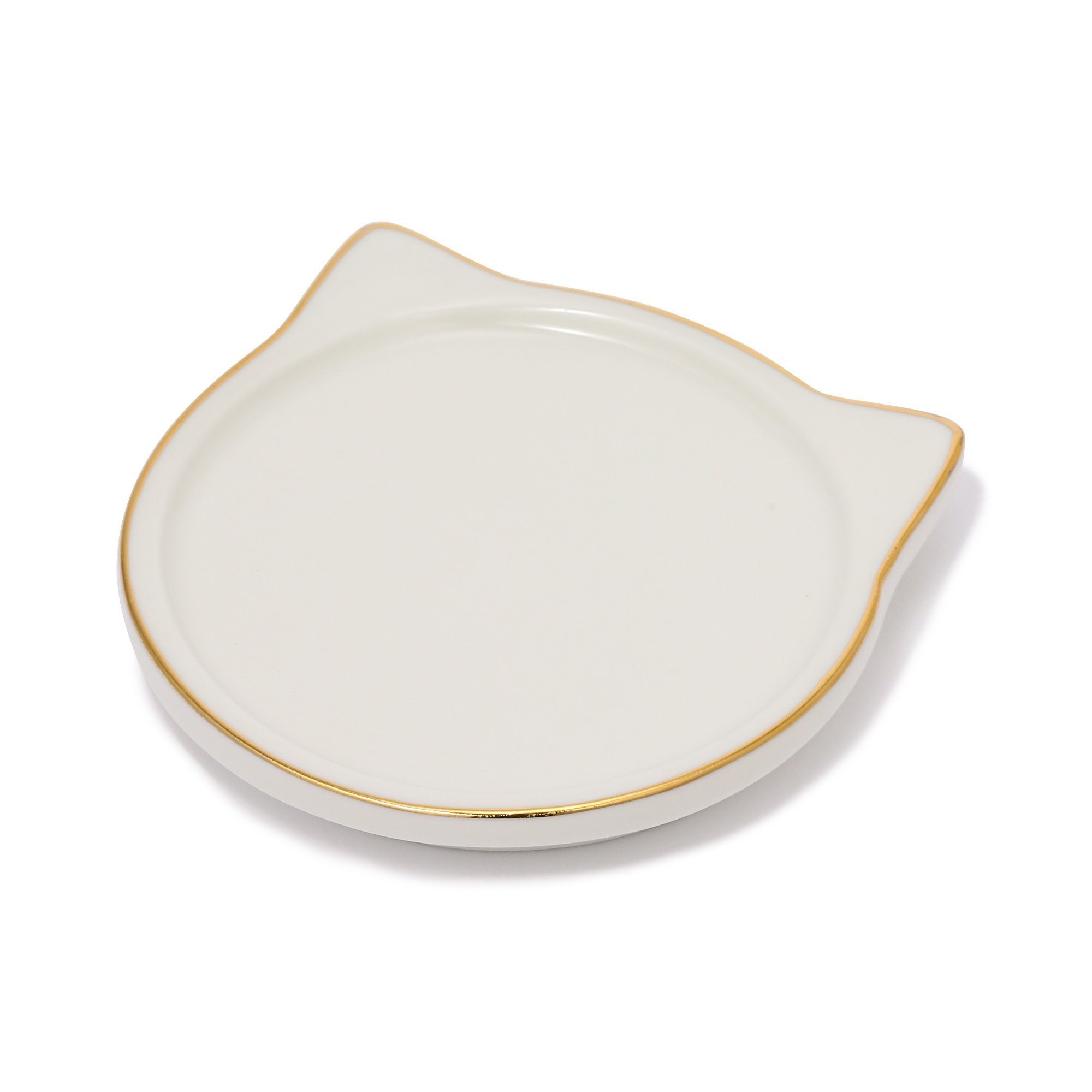 CAT FIGURE MUG WHITE