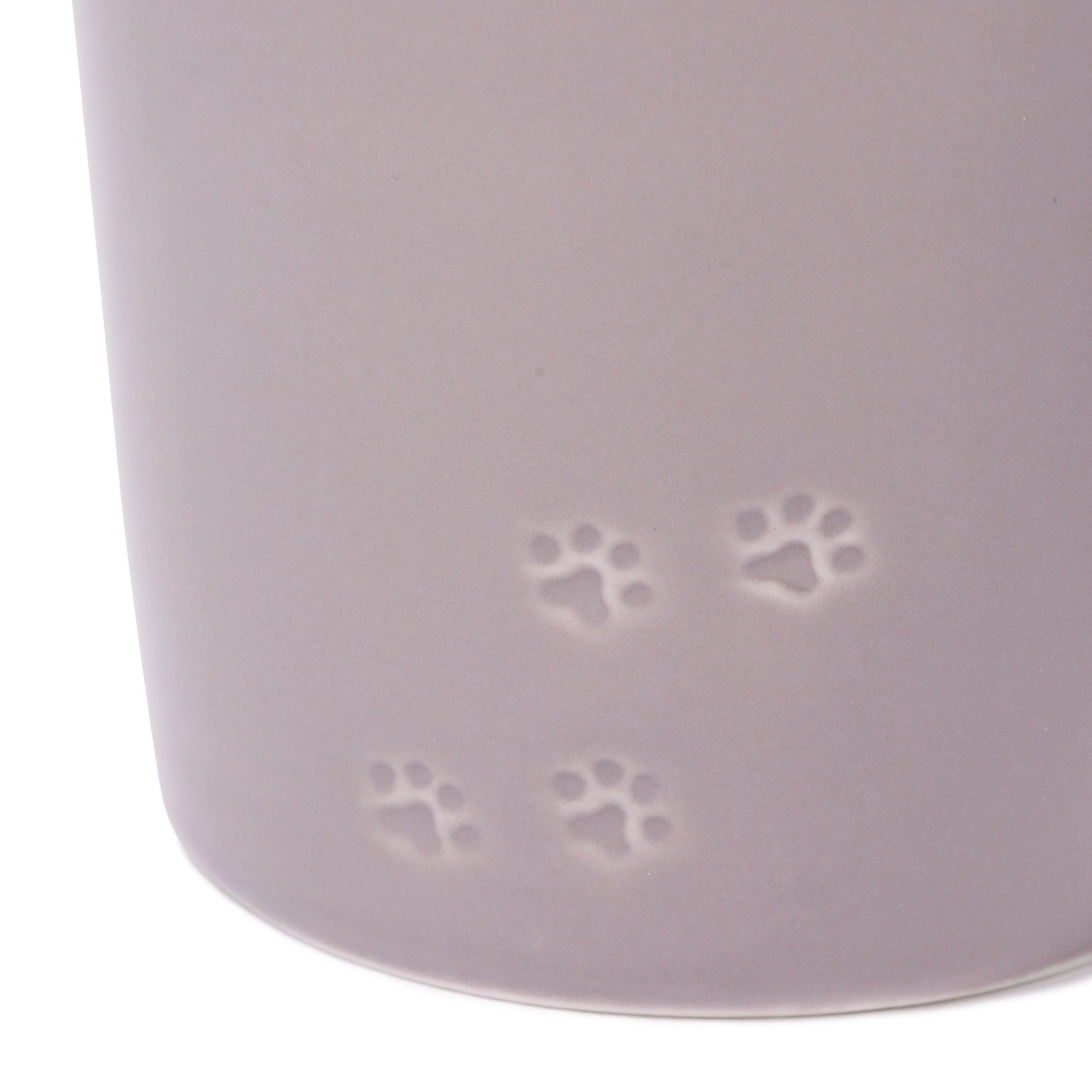 CAT FIGURE MUG GRAY