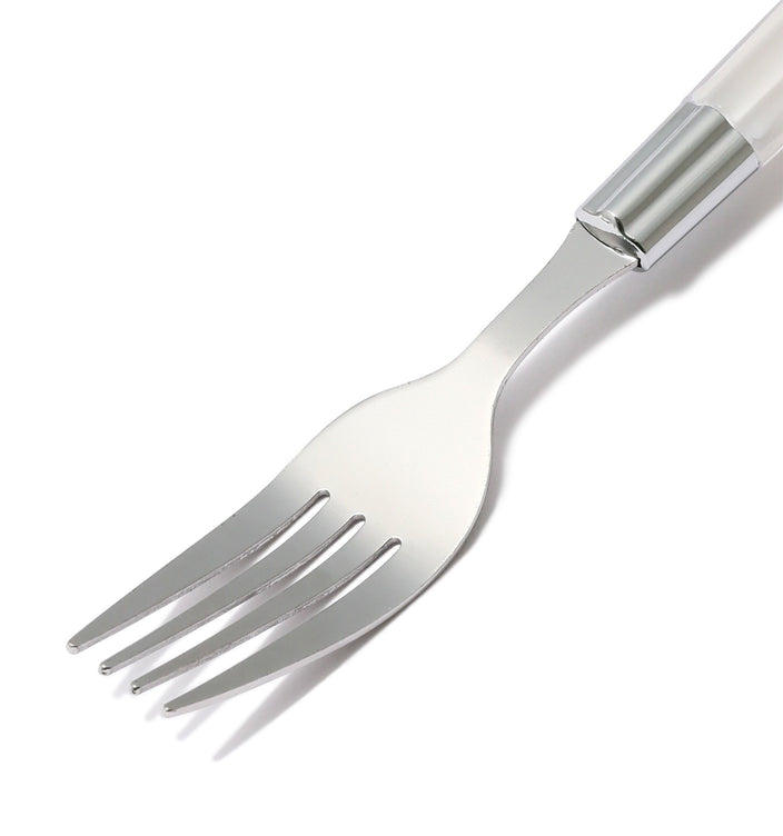 CONNIE CUTLERY 8P LAYERED WH