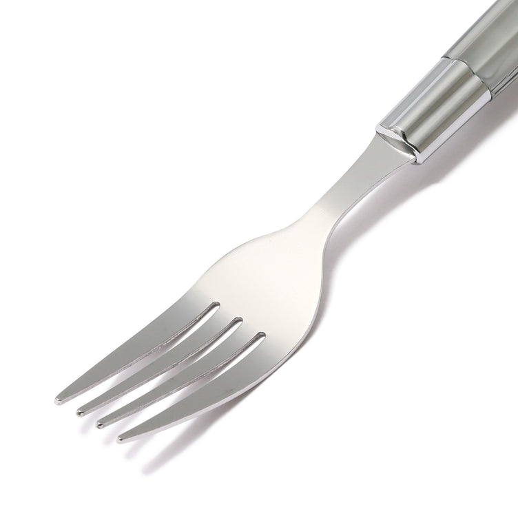 CONNIE CUTLERY 8P LAYERED GRAY