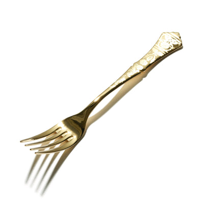 ANNA SUI DINNER FORK GOLD