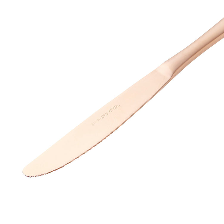 ELEGANTE Dinner Knife PINK GOLD
