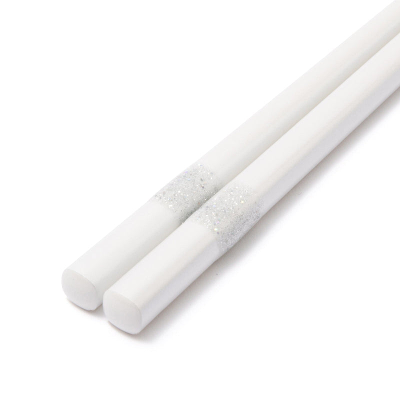 筷子 閃圖案 白色