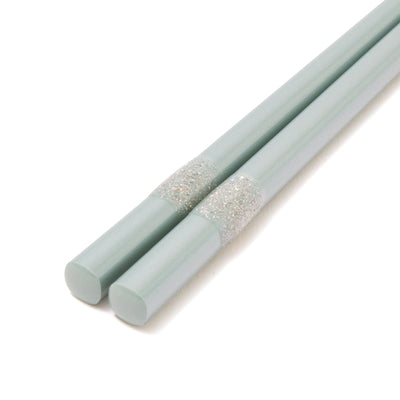 筷子 閃圖案 光藍色