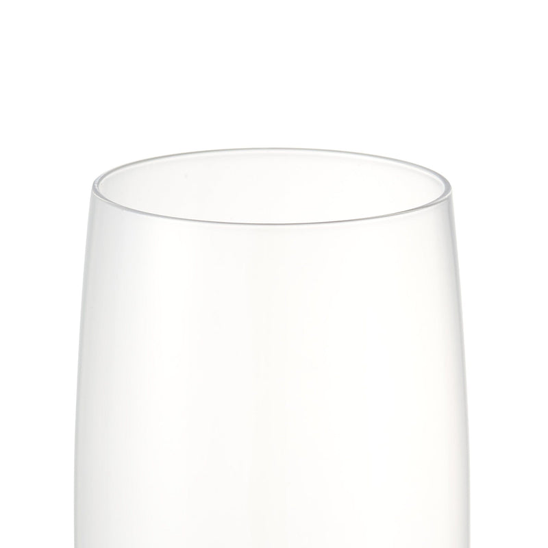 CLEAR CHAMPAGNE GLASS 2P