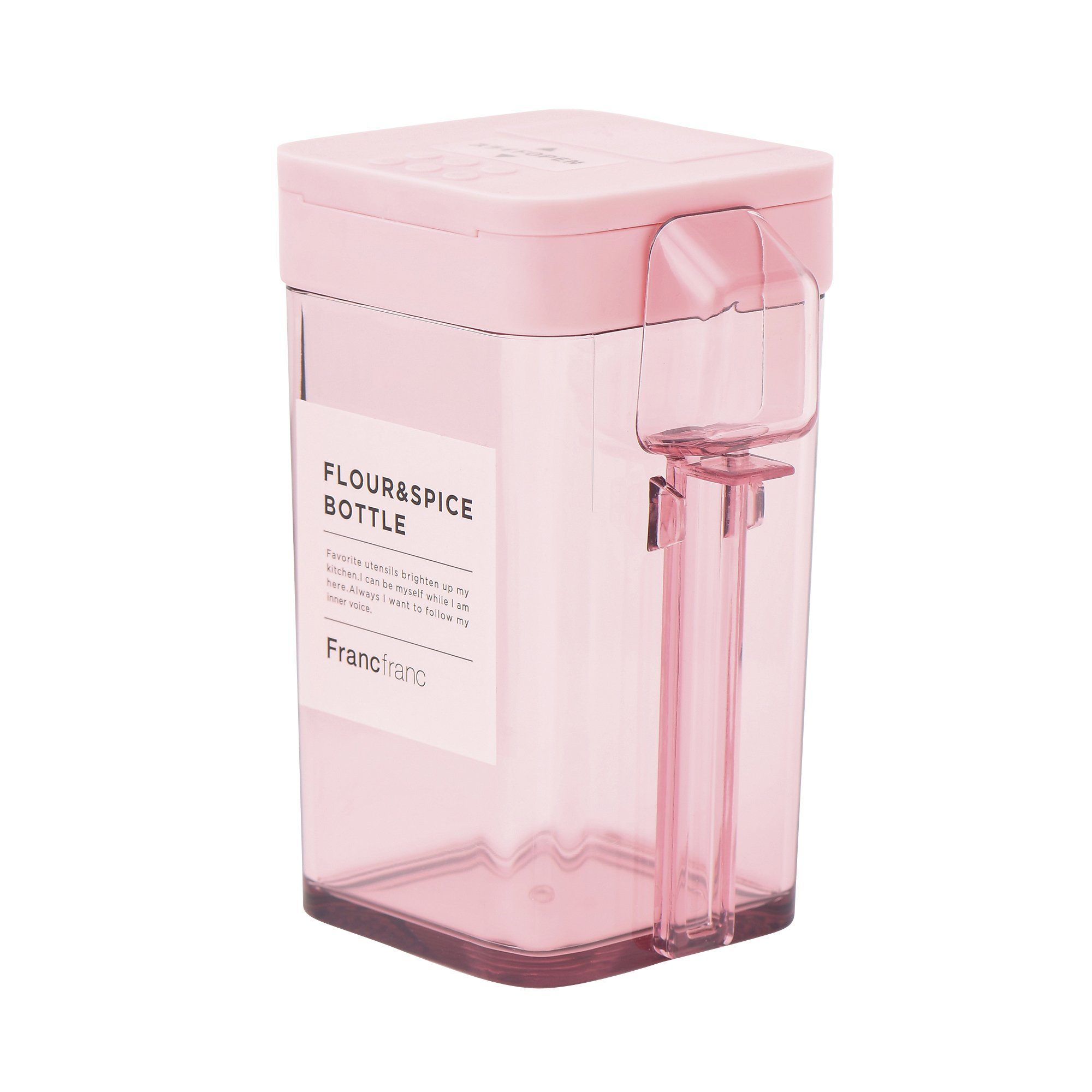 FLOUR & SPICE BOTTLE PINK 200ML