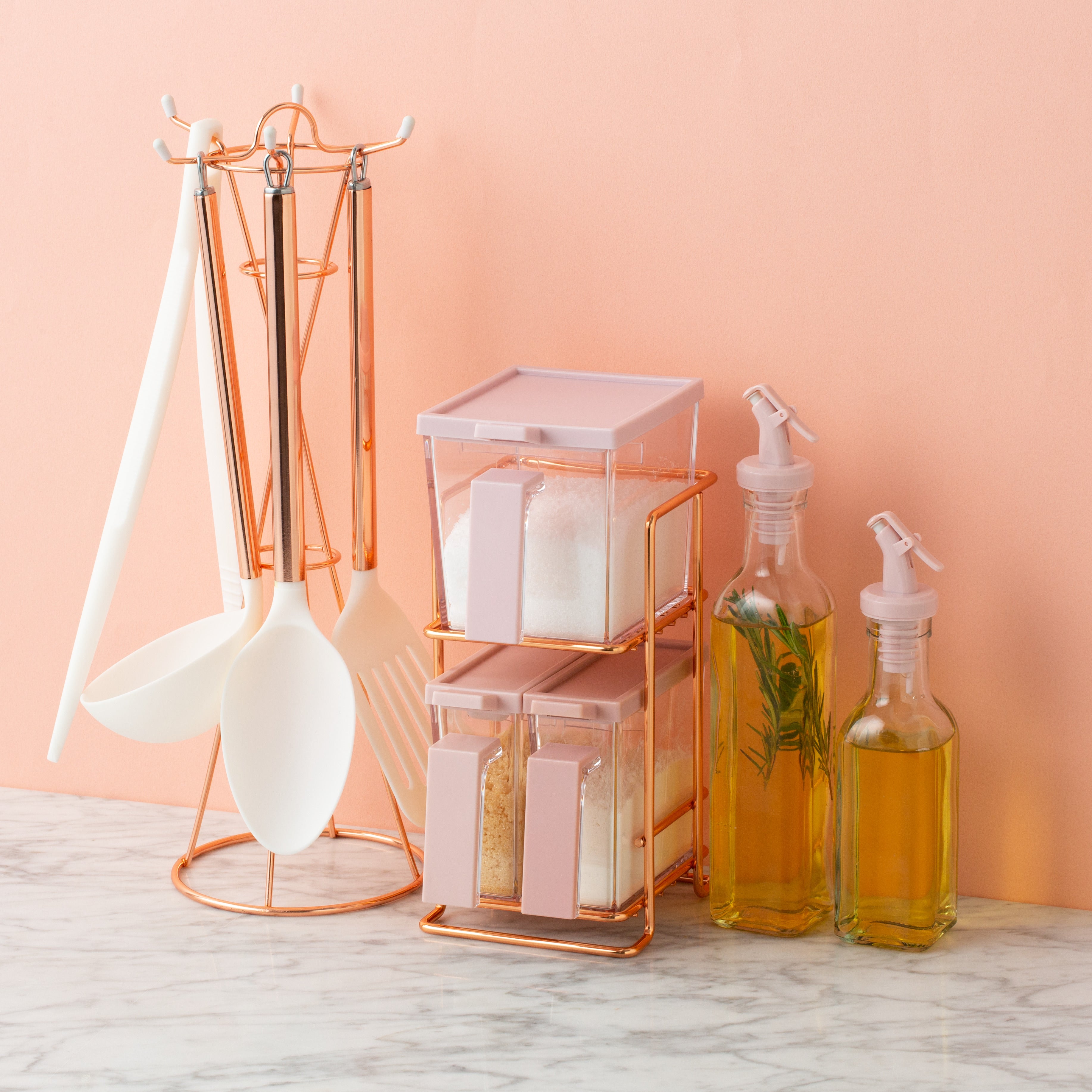 COOKING CONTAINER SET  PINK