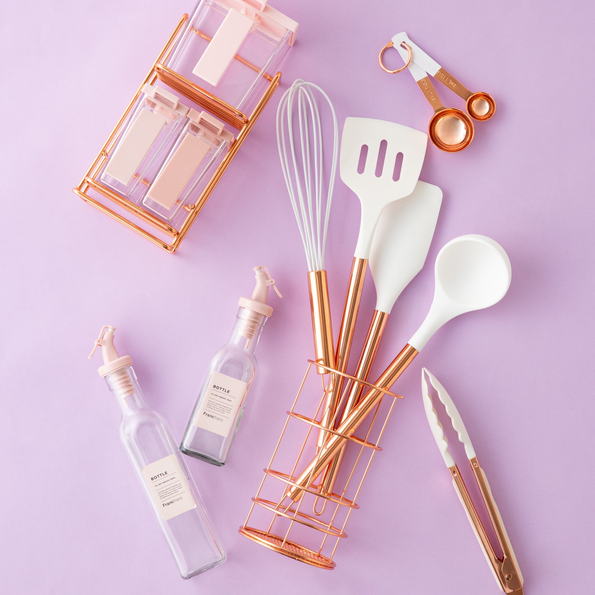 COOKING CONTAINER SET  PINK