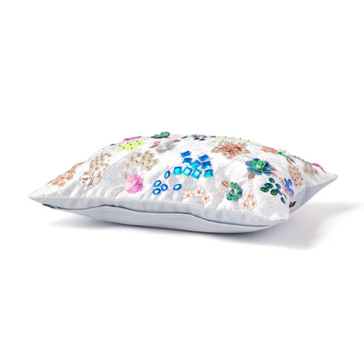 SPANGLE ART CUSHION COVER 250 X 400 MULTI