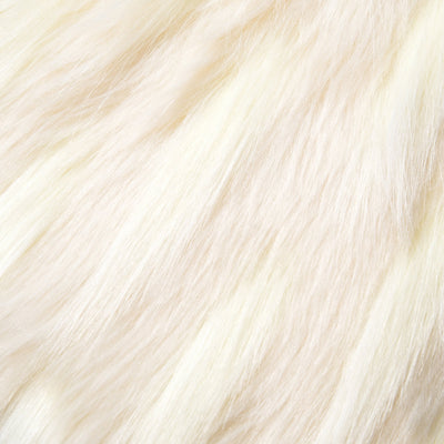 FUR I CUSHION COVER 450 x 450 WHITE