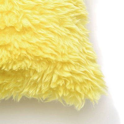 FUR-V CUSHION COVER 450 X 450 LIGHT YELLOW