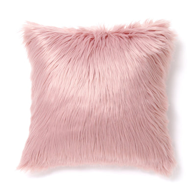 FUR-E CUSHION COVER 450 X 450 PINK