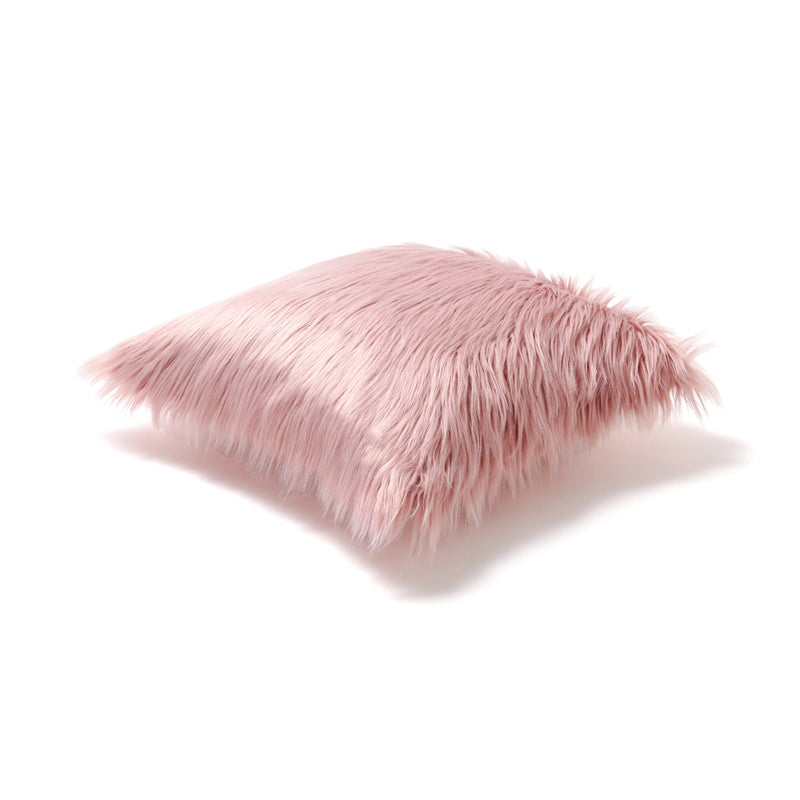 FUR-E CUSHION COVER 450 X 450 PINK