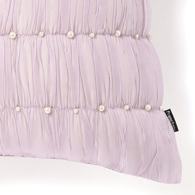 Organdy Pearl Cushion Cover 450 X 450 Light Purple