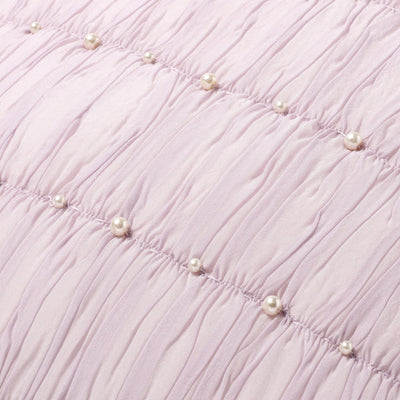 Organdy Pearl Cushion Cover 450 X 450 Light Purple