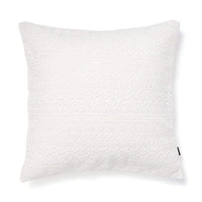 Flower Lace Cushion Cover 450 X 450 White