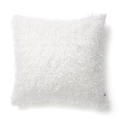 Shaggy Cushion Cover 450 X 450 White