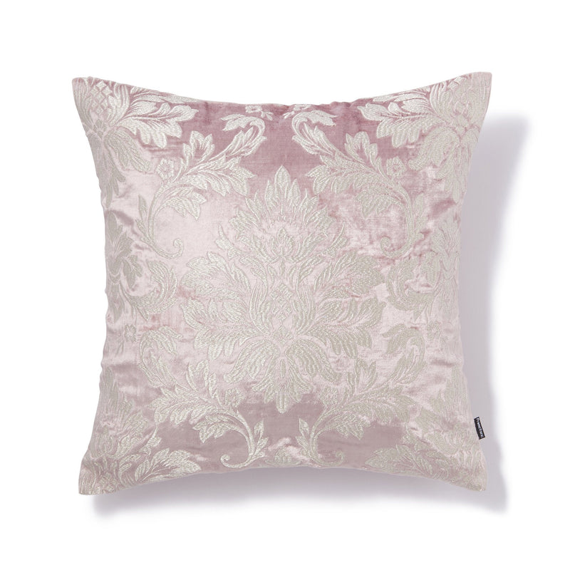 CHARLESEN CUSHION COVER Light Pink x Silver