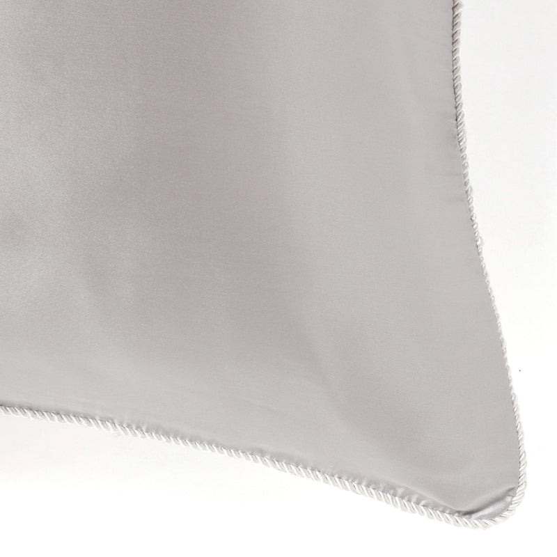 FRONT SILK 絲綢枕頭套 500 x 700 灰色