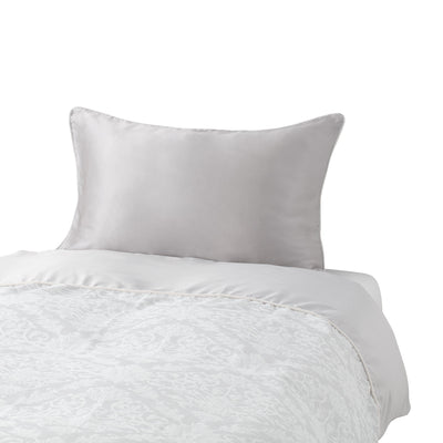 Front Silk Pillow Case 500 X 700 Gray