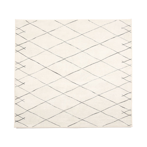 LATTICE HOTCARPET RUG LARGE IVORY 1900×D1900