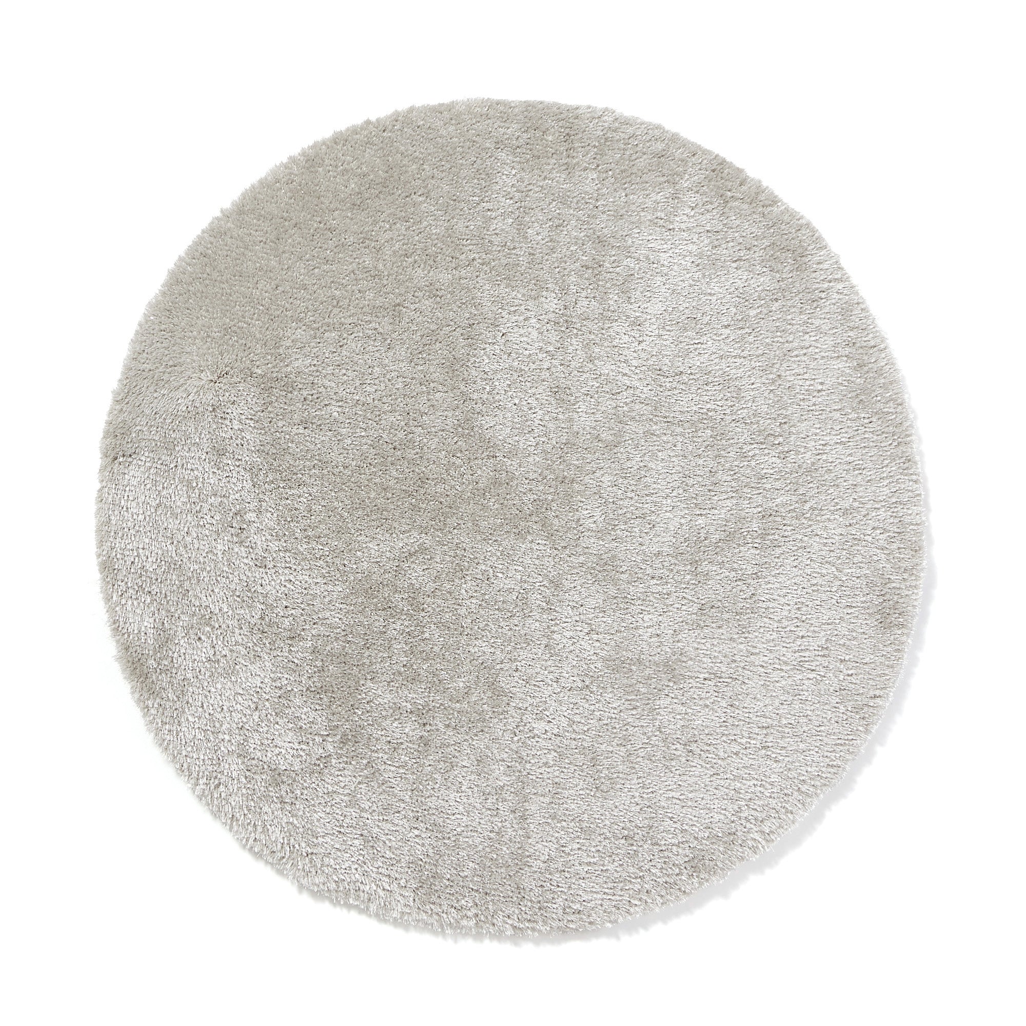 KASTE MEMORY FOAM ROUND RUG SILVER φ1500