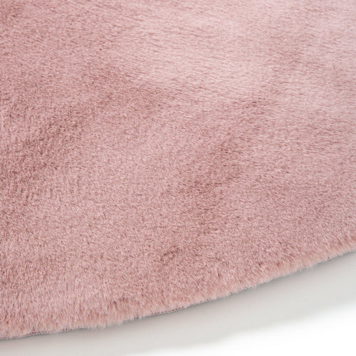 MITIS ROUND RUG 2 150 PINK ( W1500×D1500)