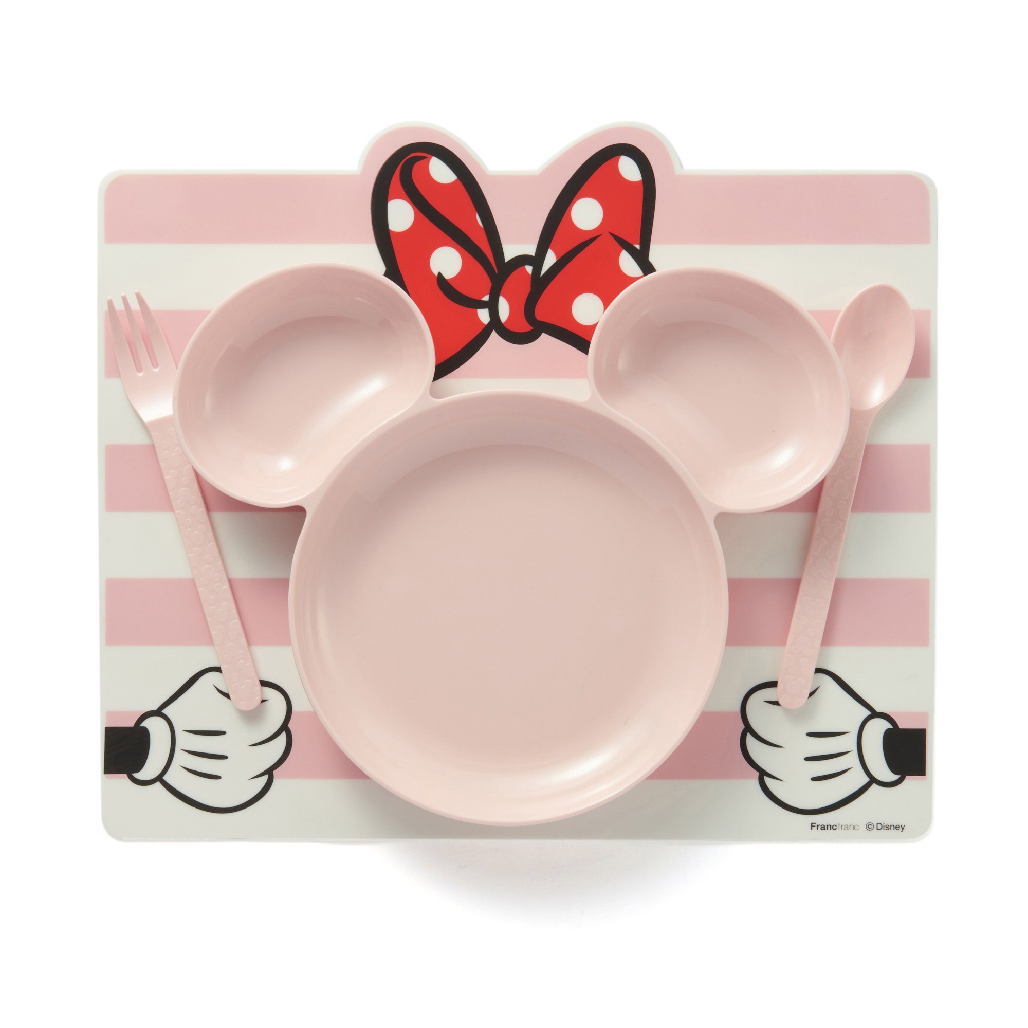 DISNEY SILICONE LUNCH MAT PINK