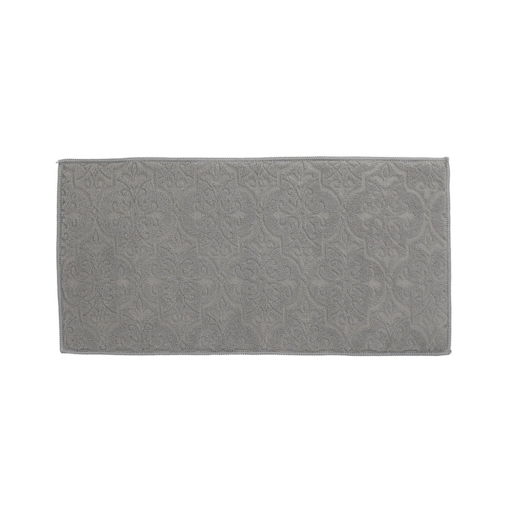 ORNAMENTJACQUARD DRYINGMAT GRAY