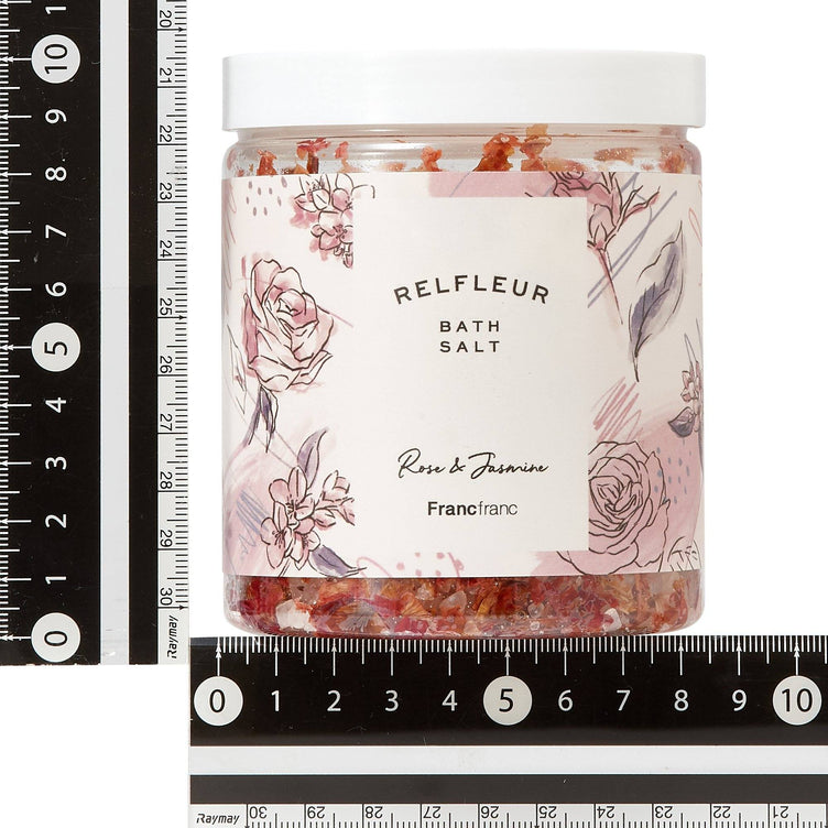 RELFLEUR BATH SALT BEIGE (WHITE TEA & ORCHID)