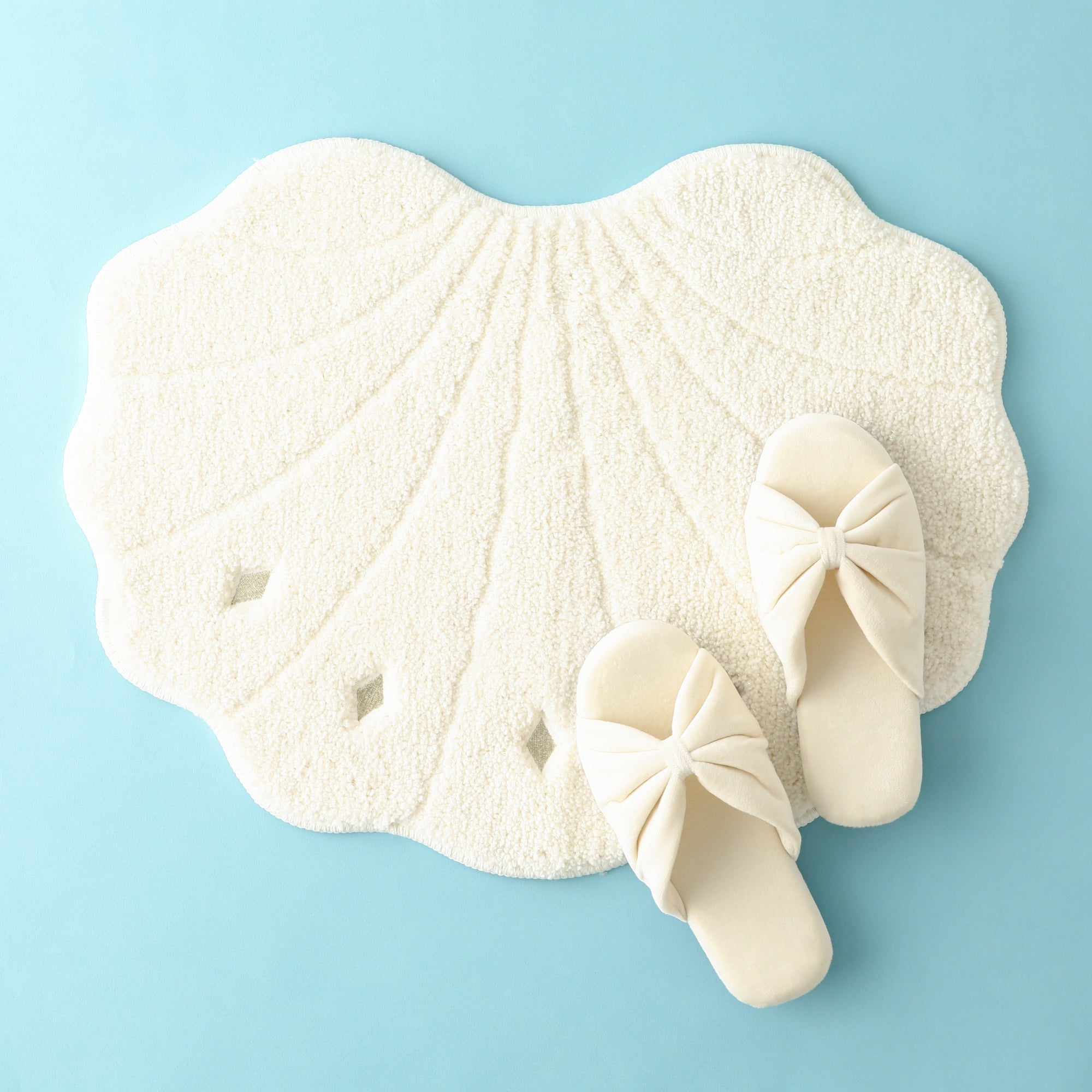 SHELL TOILET MAT