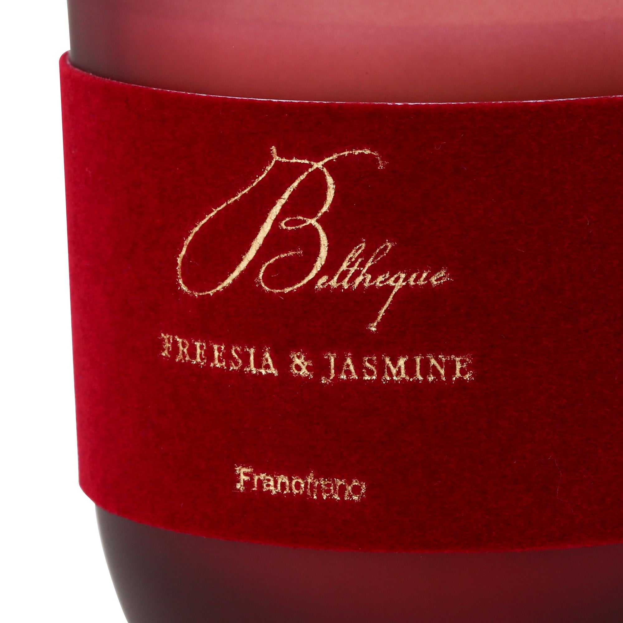 BELTHEQUE CANDLE RED