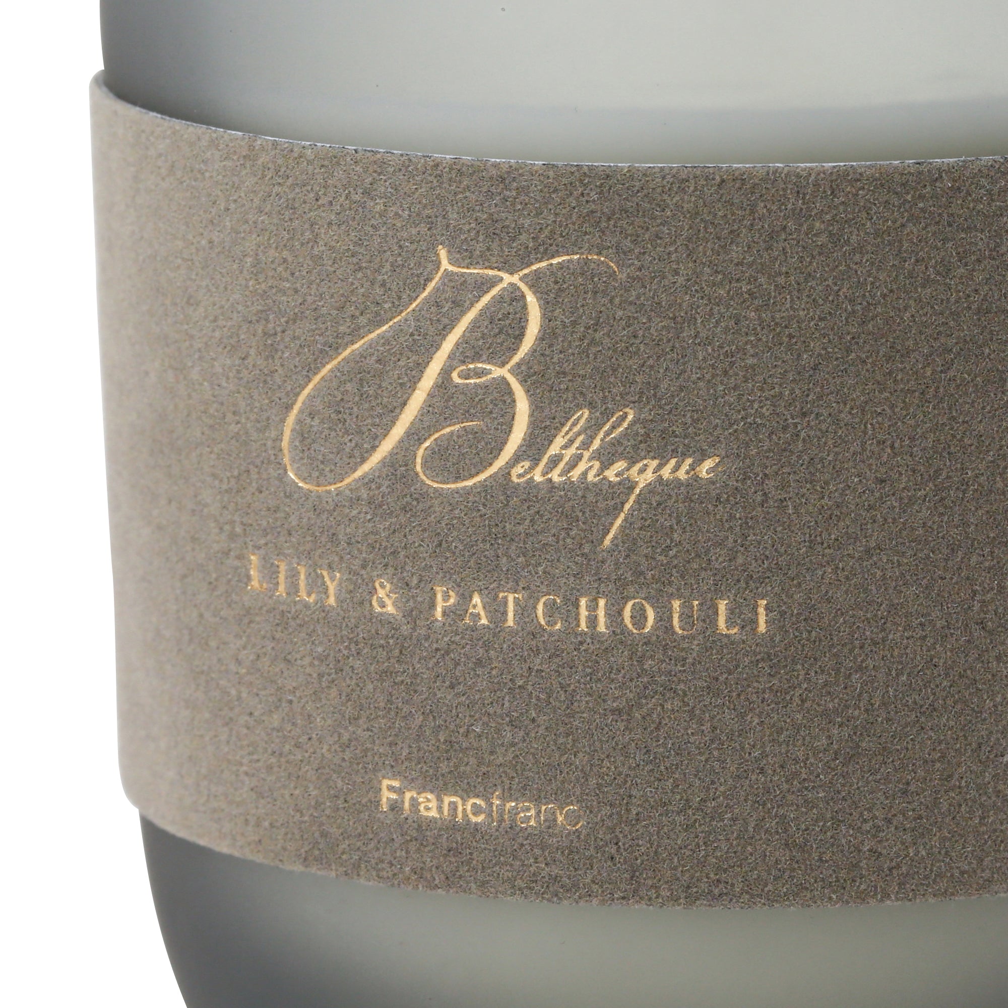 BELTHEQUE CANDLE GRAY