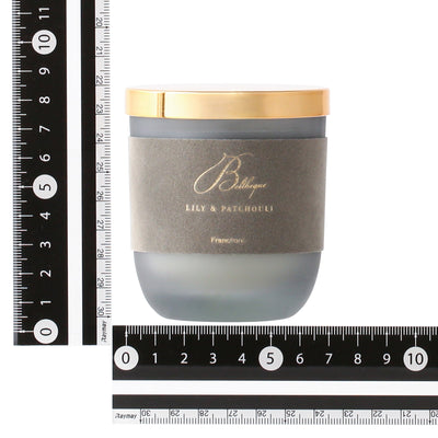 BELTHEQUE CANDLE GRAY
