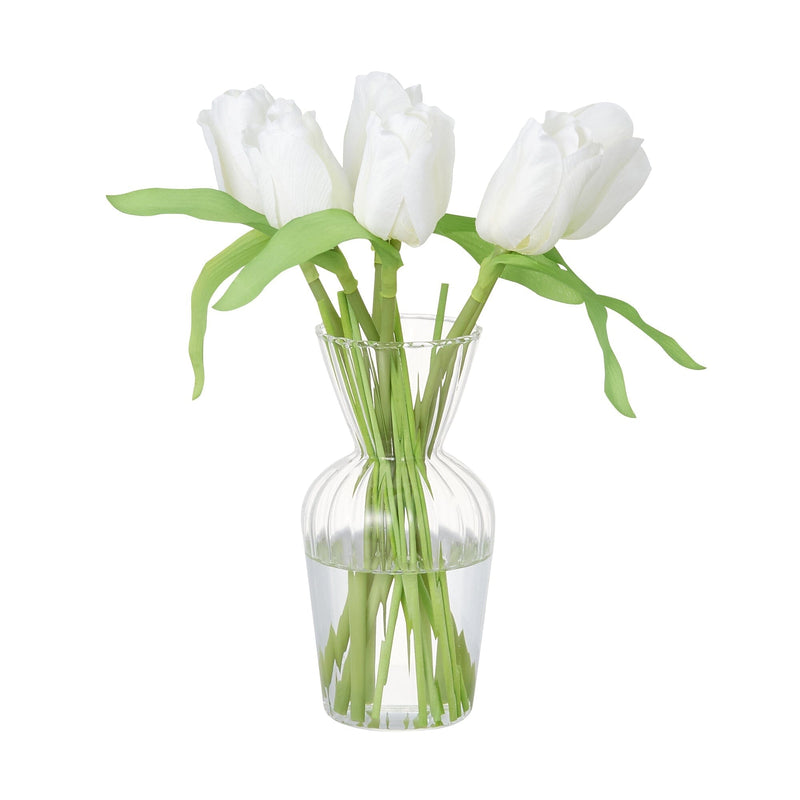 Natural Flower Room Fragrance  White (Fruity Tulip)