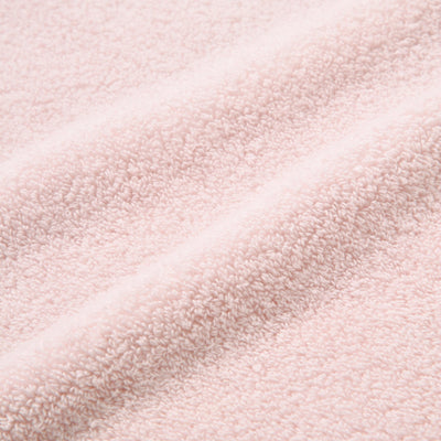 FUWASARA Bath and Face Towel Set Pink