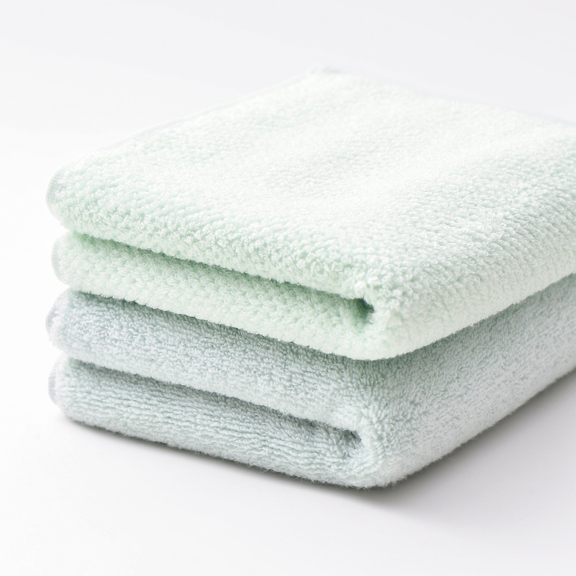 FUWASARA BATH FACE TOWEL 3P SET GREEN