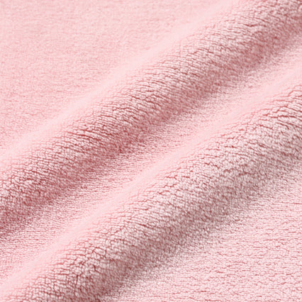 MICROFIBER FACE TOWEL SCALLOP PINK