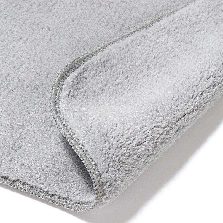 MICROFIBER FACE TOWEL PLAIN GRAY