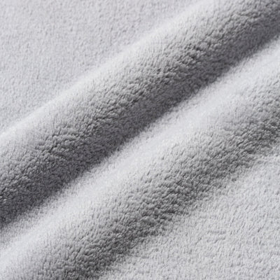 MICROFIBER FACE TOWEL PLAIN GRAY